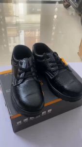 Giày Bảo Hộ Lao Động Da Bò- Mũi Thép-Đế Lót Thép- chống nước kháng dầu chống đinh chống va đập tai lửa hàn