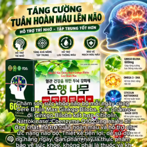 Cere Brain Max – Đồng hành chăm sóc sức khỏe não bộ mỗi ngày