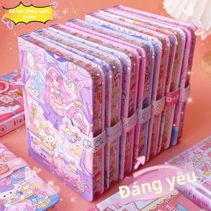 Sổ Lập Kế Hoạch Học Tập Dễ Thương Với Nút Từ
