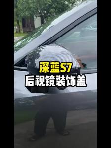 Changan Deepal S07 ABS Scratch-Resistant Rearview Carbon Fiber Mirror 2pcs Cap Cover