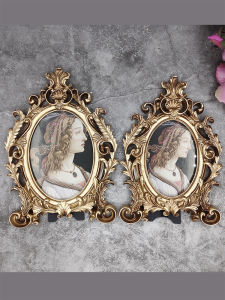 European Neo-Classical Court Photo Frame Stand 6 Inch 7 Inch Wedding Photo Elephant Frame Wall Hanging Wall Art Decorations