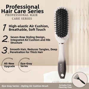 PUHUA | Anti-static Ventilated Cushion Massaging Comb for Styling