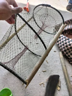 combo 5 cái lờ cá vành nhựa 30*53