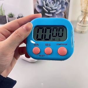 Digital Kitchen LCD Timer Stopwatch Digital Dapur High Precision Magnetic Alarm LCD Mini Portable untuk Memasak Kitchen Cooking Timer Presisi Tinggi BRG