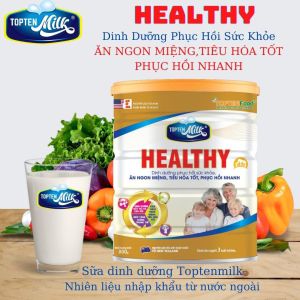 Sữa Healthy 800gr Sữa Phục Hồi Sức Khoẻ TOPTENMILK