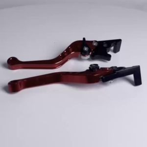 Có Thể Điều Chỉnh Đòn Bẩy Phanh Xe Máy 6 Vị Trí Đĩa Đôi Hợp Kim Nhôm Cho Kawasaki Honda Yamaha KTM Phụ Kiện Đa Năng