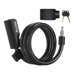 West Biking | Portable Steel Cable Anti-theft Lock