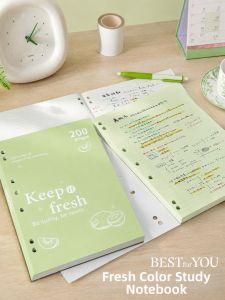 snowlover | Aesthetic Detachable Flat-laying Binder A4 For Mind Mapping Study Highschool Students And Postgraduate Entrance Examination Prep