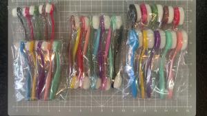 Assorted Size Blending Brushes Caps Set Soft Bristle Hair Brushes for DIY Scrapbooking Paper Card Painting Ink Application 2025