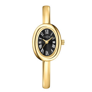 Womens Water-Resistant Quartz Watch: Minimalist Oval Dial Bracelet Watch (Gift) for Ladies and Girls Reloj Mujer