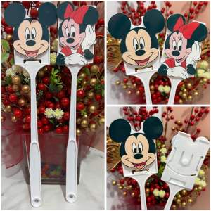 Terlaris kekinian PROMO tongkat tol etoll e toll tongsis etoll tongtoll tongtol etol murah Karakter Mickey Minnie Mouse Putih