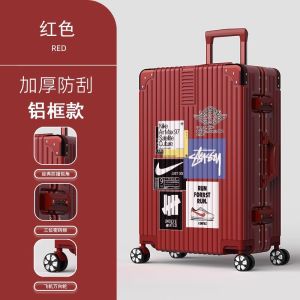 German Cartoon Luggage 20-Inch Trolley Case Female 2024 New Arrival Large Capacity Boarding Travel Luggage Male Student 24-Inch