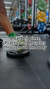 Weight Lifting Barbell Counterweight Plates 5/10/15/20/25KG Dumbbell & Barbell Fitness Kit