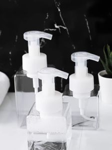 Local Simplistic Transparent Hand Soap Foam Bottle/Hand Soap Foam Dispenser