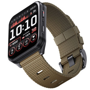 Nylon Watch Band for Garmin Venu X1 Smartwatch Strap Bracelet Sport Watchband 24mm Replacement Wristband Accessories