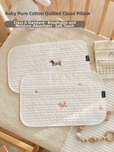 ANYOUBI | Gối Bông Loại A Cho Trẻ Sơ Sinh 0-12 Tháng Ngăn Ngừa Trào Dạ Dày Phù Hợp Tất Cả Các Mùa
