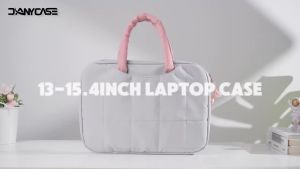 HANSONG | For ipad A16 Laptop Bag 13 15.6 Lightweight & Portable Storage Bag Handmade Sturdy for Outdoor Work Shopping Travel Vacation