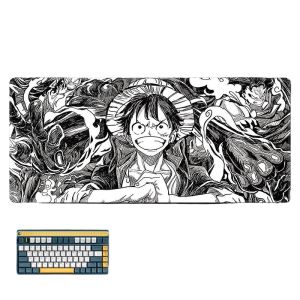Bandai | Tấm Lót Bàn Phím Cỡ Lớn Anime ONE PIECE Roronoa Zoro - Tấm Lót Chuột Bằng Da Chống Thấm Nước Chống Bám Bẩn Dùng Cho Chơi Game Và Văn Phòng