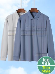AOYUNNIAO | Sun Protection Breathable Mens Polo Shirt