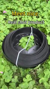 10M Plastic Garden Lawn Grass Edging Border Landscape Garden Edging Decoration Fence Belt