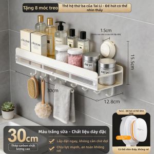 TAILI | Kệ Treo Tường Hút Chân Không Cho Phòng Tắm Không Cần Khoan