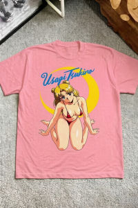 Bandai | Pretty Soldier Girl T-shirt - Suitable for Both Men and Women. Short-sleeved T-shirt. Trendy and Versatile for Summer.