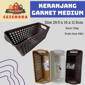 keranjang Estetika Garnet/keranjang korea/keranjang kekinian