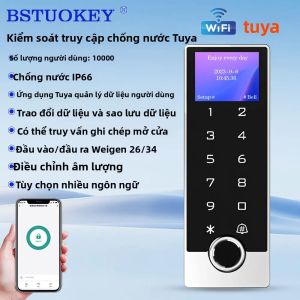 Hệ Thống Kiểm Soát Truy Cập Bằng Bàn Phím Kim Loại Ngoài Trời Chống Nước Tuya Wifi RFID Với Khóa Điện Mở Khóa Bằng Ứng Dụng Chìa Khóa Từ EM4100