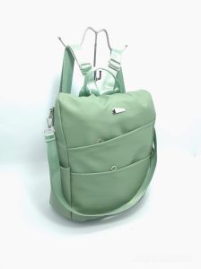 tas ransel wanita 2in1 terbaru bahan nylon halus tebal waterproof Anti air elegan