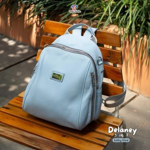 GFR - Ransel Delaney By Biru tsabita Tas Ransel wanita/Ransel sekolah/kerja Anti air
