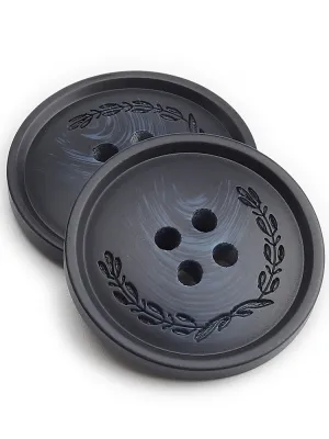 High-End Resin Buttons Black for Mens Suit Pants Coat Childrens Clothes Womens Coat Accessories DIY Sewing Materials