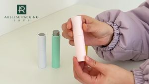 Botol parfum twist and spray 10ml PASTEL edition - mini travel size refillable Putar Unik macaron edisi