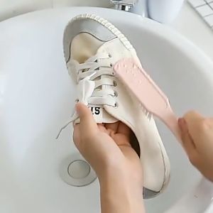 Sikat gagang pembersih Alat perlengkapan dapur sikat pengosok sepatu sikat pembersih kamar mandi