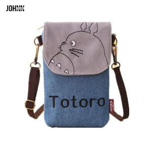 ELACCENT กระเป๋าสะพาย กระเป๋าสะพายผญ กระเป๋าสะพายผู้หญิง กระเป๋าแฟชั่น กระเป๋าสะพาย กระเป๋าโทรศัพท์มือถือ ผู้หญิง กระเป๋าถือ กระเป๋าผ้า สัตว์น่ารัก กระเป๋าสะพายข้าง กระเป๋าสะพายผญ