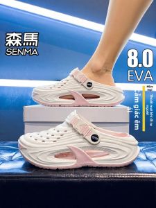 SENMA | Dép Tăng Chiều Cao Gót Dày Chống Trượt Bền