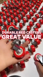 Mitsushi High-Qquality Casters Ddurable Casters With Fixed Feet/Rotating Feet/Brake Equipped Rotating Feet