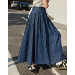 Vintage Blue Denim Two-Piece Suit