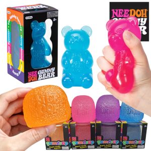 Schylling Maltose Bear Nee Doh Soft Squeeze Toy Creative Desktop Decoration Sensory Stress Relief Gift