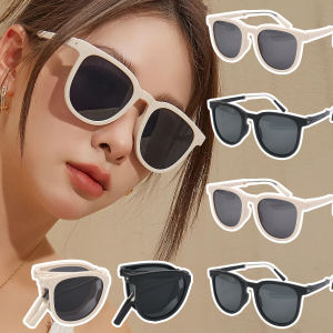 New Womens Fashion Folding Sunglasses / Korean Fashion Aesthetic Shades Sunglasses / Sunglasses for Women / Hip-hop Eyewear UV400 Shades / Sun Glasses Womens Goggles