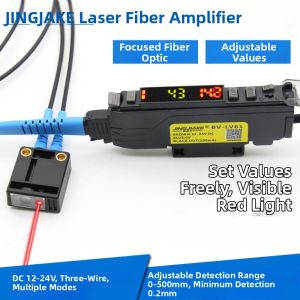JINGJIAKE | Digital Display Diffused Reflection Laser Fiber Amplifier for Small Spot Detection