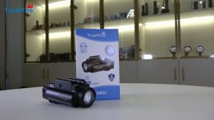 ไฟฉายท้ายรถ GM35 LED ชนิด C ชาร์จ 1350lm อาวุธ ความรู้สึก IP65 รุ่นองศาโครงอลูมิเนียมชูมพูที่สุด เพื่อ Glock/Picatinny/Taurus และรางวัตถุประ