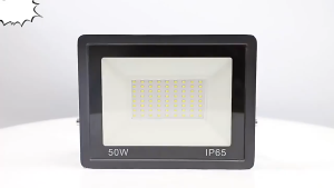 LED Floodlight (Electric) - Black Frame - IP66 Rating - Multiple Sizes - Bright White Light - Outdoor Use