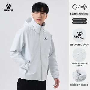 Kelme | Waterproof Hooded Outdoor Jacket for Men