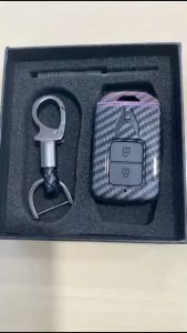 Case Carbon Smartkey Cover Key Kunci Honda HRV BRV 2 Tombol - 7099