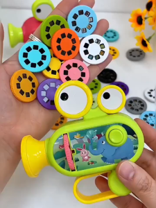 ไฟฉายโปรเจคเตอร์ ไฟฉายฉายลายสัตว์ เกมสมอง