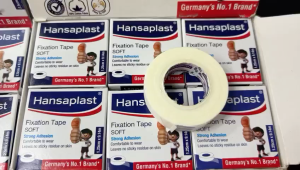 Hansaplast Fixation Micropore 3M Surgical Tape (Without Dispenser) First Aid Medical Breathable Size [ 1/2 inch / 1 inch / 2 inch / 3 inch ]