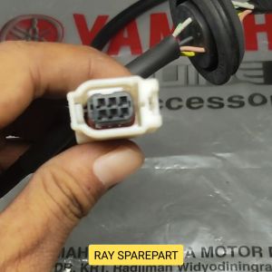 SOCKET KABEL HEADLAMP LAMPU DEPAN LED YAMAHA NMAX NEW AEROX XMAX ORIGINAL / SOKET KABEL MOTOR