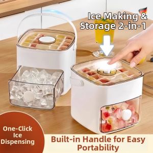Yisheng | Pressable Food Grade Silicone Ice Mold Large Capacity