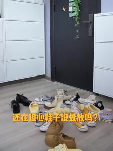 DIBIOU | Ultra-thin Steel Flip-door Cabinet for Narrow Spaces Entryway Shoes Storage