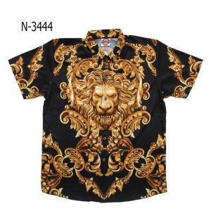 Mr.Junkoแท้ 💯 ✅ ส่งฟรี ✅ เสื้อเชิ๊ต​ฮาวาย​ซาติน-ญี่ปุ่นพิมพ์ลายเต็ม หน้าและหลัง ผ้านุ่มใส่สบาย ผ้าไม่หด สีไม่ตก